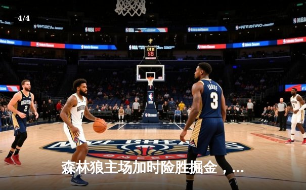 森林狼主场加时险胜掘金，爱德华兹狂砍43分率队扳平系列赛 - 4